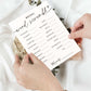 Wedding Shower Games Cards, Bridal Word Scramble, 25 Game Cards with 1 Answer Card, Engagement Party Wedding Games for Guests, M