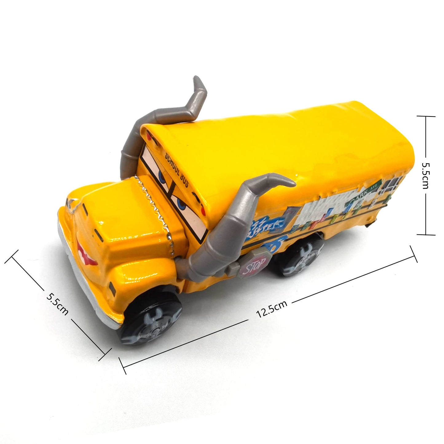 Cars Movie Toys Cars 2 & Cars 3 Children'S Toys Diecast Metal Vehicles Miss Fritter