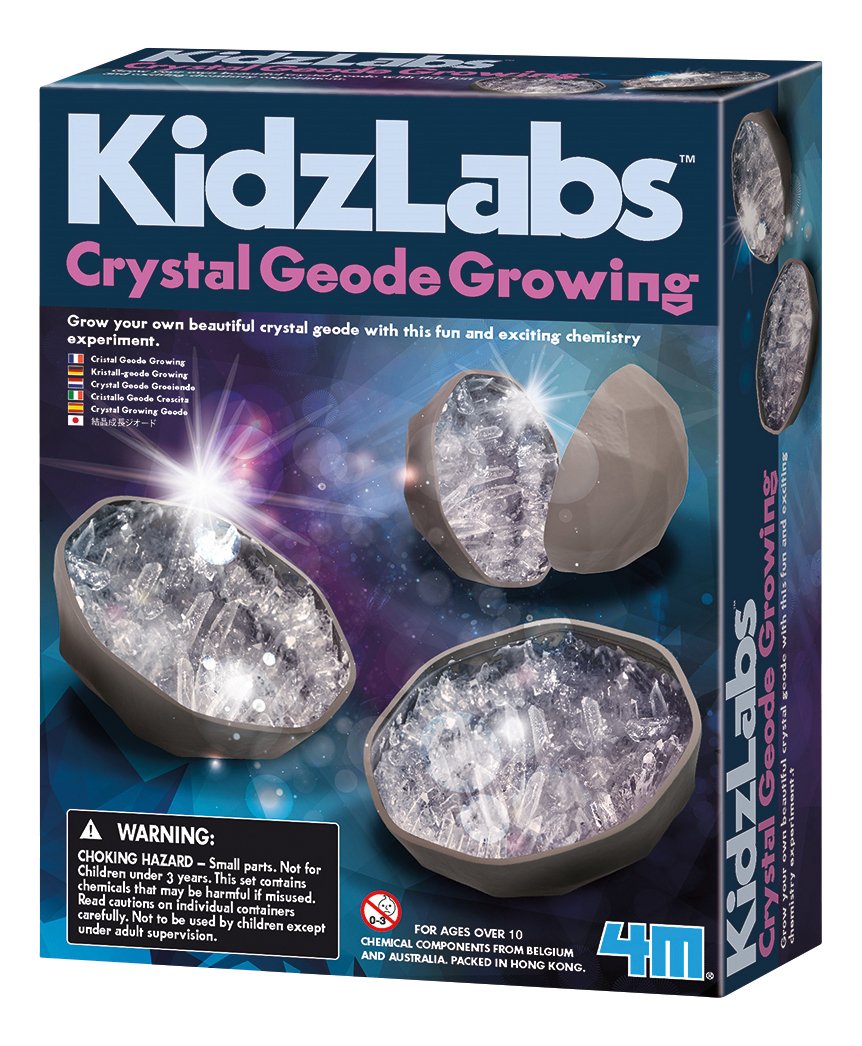 4M Kidzlabs Grow Your Crystal Geodes Kit