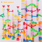 Lovestown 133Pcs Marble Run Set, Kids Construction Building Blocks Toys With 30 Plastic Marbles, Stem Educational Toys, Birthday Party Gifts For Kids, Maze Track Easter Toys, Parent-Child Game Toy