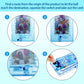 Skylety 5 Pcs Money Puzzle Box Gift Card Box Plastic Puzzle Card Holder Fun Maze Intellectual Pinball Machine Game for Teens and mature-themeds Birthday Party Favors(Blue)