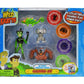 Wild Kratts Climbers Action Figure Collectible Figures & Discs (8Pc) Includes 4 Creature Power Discs +4 Animals- Officially Licensed Toys For Children-Gift For Kids Boy Girl