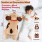 Meowtastic Brown Dog Weighted Stuffed Animals - 28 Inch 5.0 Pounds Weighted Plush Dog Stuffed Animals - Large Stuffed Dog Weighted Plush Pillow - Cute Plush Toys Gifts For Kids & Adults (28' 5.0 Lbs)
