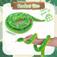 Anboor Snake Stuffed Animals, 43.3 Inch Realistic Snake Plush Toy Long Stuffed Snake, Lifelike Snake Toy For Kids As Party Prank