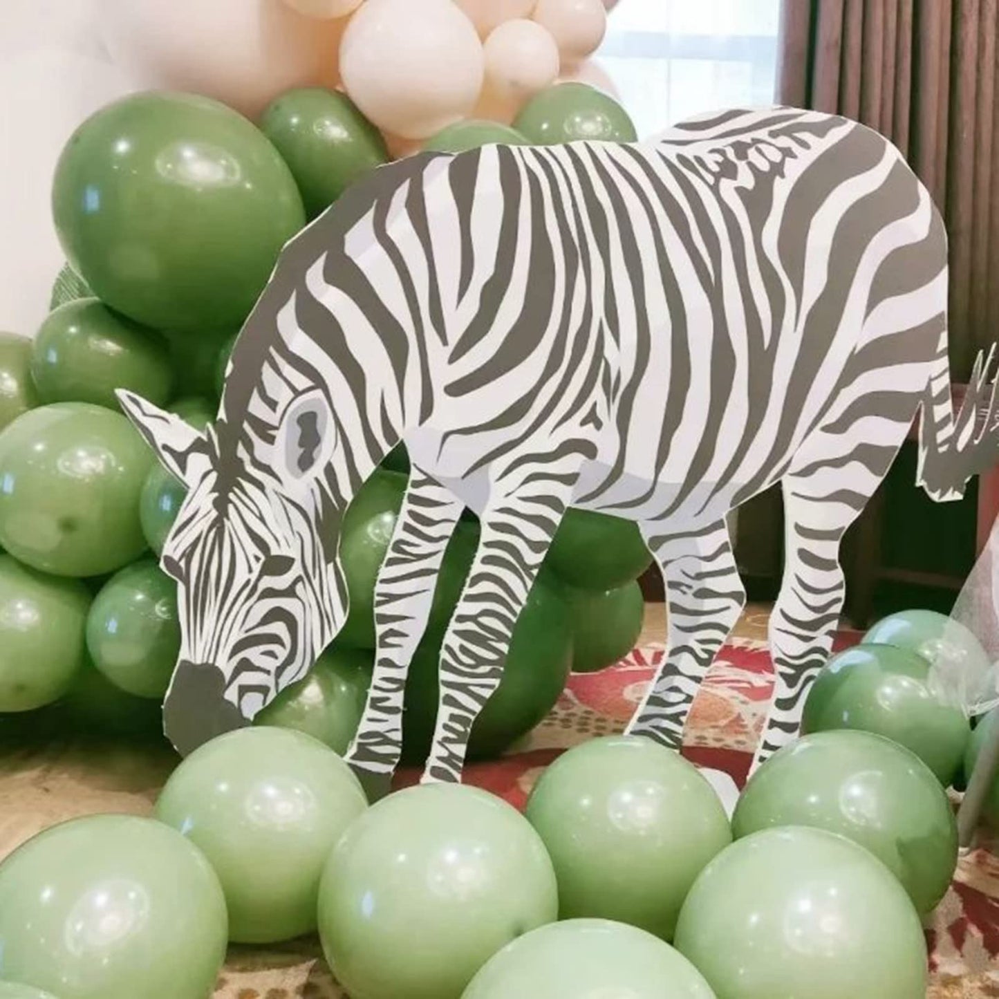 DECGOL Sage Green Balloons Party Pack - 100pcs in 18", 12", 10" & 5" Sizes, Made of Rubber for Birthdays, Baby Showers & Weddings
