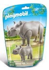Playmobil Rhino with Baby Building Kit