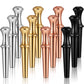 Mudder 12 Pieces Metal Cribbage Pegs Cribbage Board Pegs Fit 1/8 Holes With A Tapered Design With 4 Colors