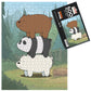 We Bare Bears Bear Stack 500 Piece Jigsaw Puzzle For Adults, 16' L X 21.5' W