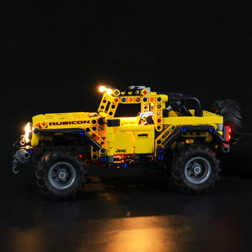 Lightailing Light Set For (Technic Wrangler 4X4) Building Blocks Model - Led Light Kit Compatible With Lego 42122(Not Included T