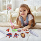 Matharago Diamond Art For Kids 6 Pcs Diy Diamond Painting Cartoon Keyrings Set, Painting By Number Gem Keychains Craft Kits For