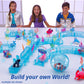 Zhu Zhu Aquarium Coral Reef Tunnel Playset W/ Fish Included