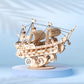 Rolife 3D Wooden Puzzles Model Kit For Adults To Build, Wooden Model Ship Series Sailing Ship Building Model Kit, Diy Crafts Hob