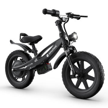Isinwheel 2-In-1 Electric Bike For Kids Ages 2-6, 250W/150W Electric Balance Bike With Swappable Battery, 14/12 Inch Inflatable 