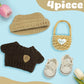 Cute Doll Clothes Design Outfits Blind Mystery Box Mart Accessories Mini La Boo-Boo Big Into Energy Monster Labooboo Case Cover