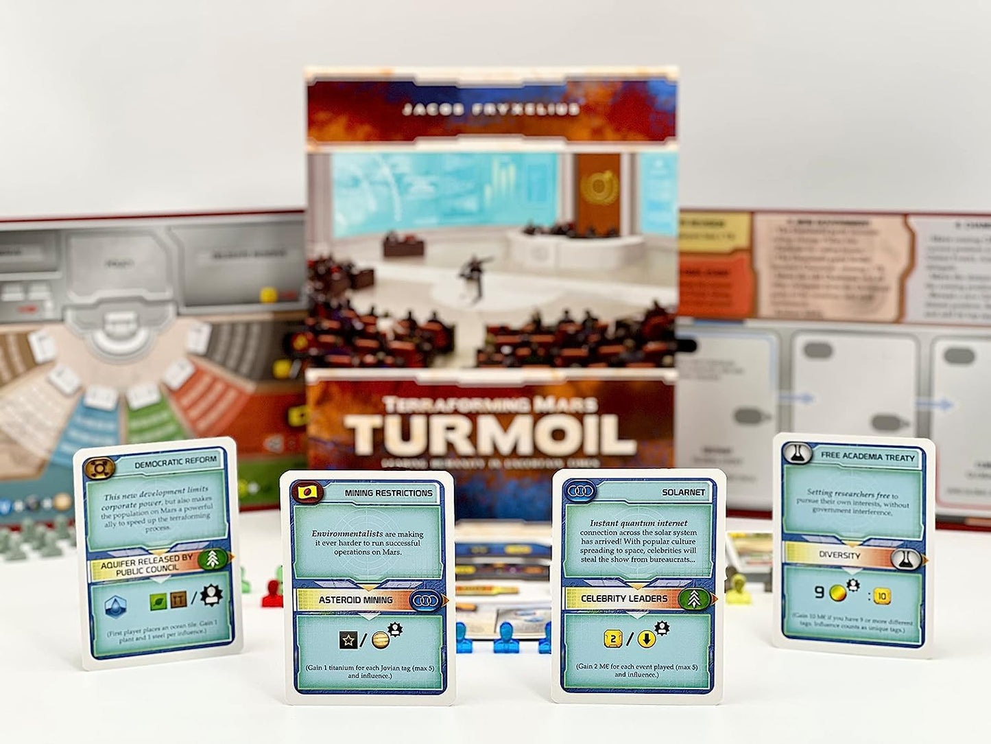 Terraforming Mars Turmoil By Stronghold Games, Strategy Board Game