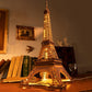 Robotime 3D Puzzle For Adults Diy Model Building Kit With Led Light Wooden Eiffel Tower Craft Kit Architecture Toy Set Brain Teaser Gifts For Kids Teens