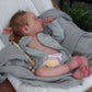 Cjzying Lifelike Reborn Baby Dolls - 19 Inch Newborn Realistic Baby Dolls Handmade Full Body Vinyl With Clothes And Feeding Toys