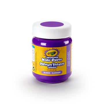 Crayola Washable Kids Paint, 2 Oz, Violet
