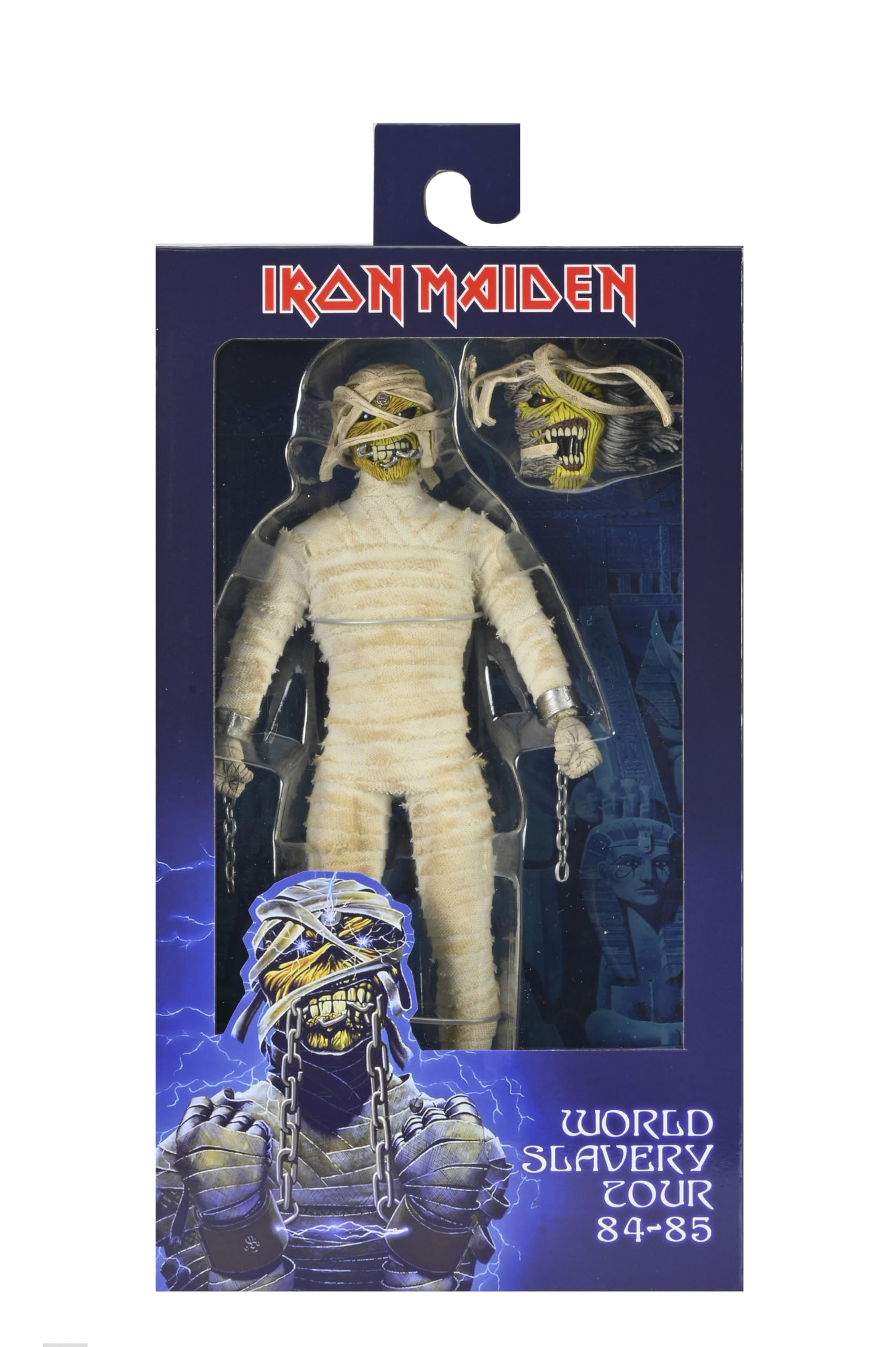 NECA  Iron Maiden  Mummy Eddie  Clothed 8 Action Figure