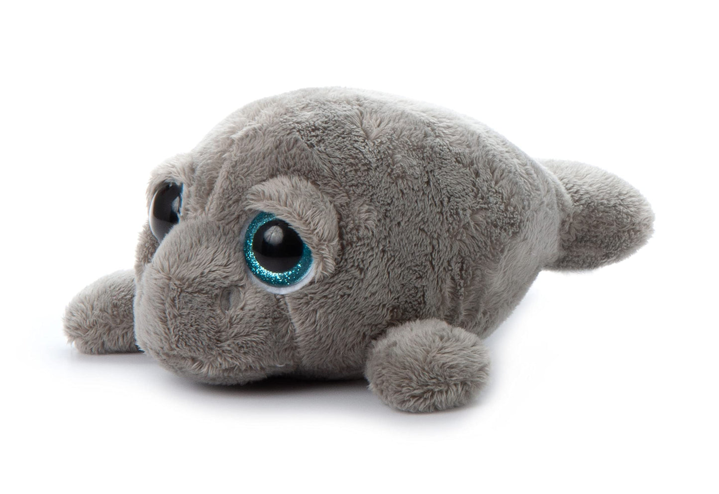 The Petting Zoo Manatee Plush Toy, 10 Inch Gray Stuffed Animal, Fabric Material, Gifts for Kids, Model 406633