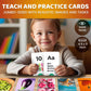 Quokka 260 Flash Cards For Kids Ages 3-5 With Realistic Images - Pre K Flash Cards Age 4-5 For Toddlers & Preschool, Alphabet, N