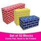 Edushape Corrugated Blocks, 52 Piece