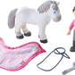 Haba Little Friends Horse Riding Play Set - Rider Sanya, Mare Saphira And Accessories