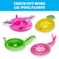 Bigmouth Bmlf-0035 Inflatable Unicorn Lil' Float With Canopy