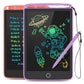 2 Pack Lcd Writing Tablet, Colorful Screen Doodle Board 8.5 Inch Drawing Tablet For Kids, Learning Toys Birthday Gifts Travel Activity Games For 3 4 5 6 Year Old Boys And Girls Toddlers(Purple Pink)