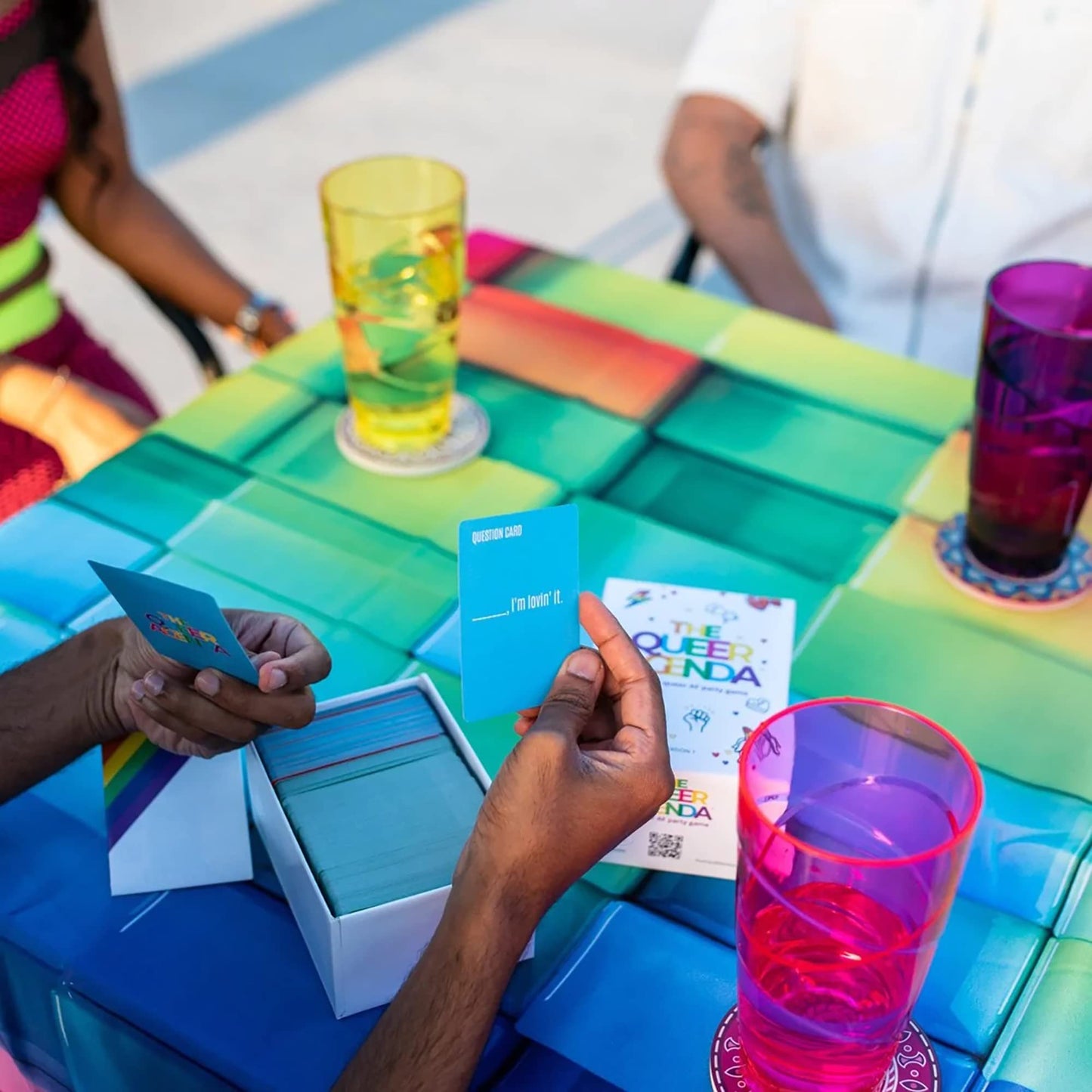 Fitz The Queer Agenda: Broadway Expansion Pack - Fitz Games, 40 Cards, A Queer Af Party Game, Lgbtq+, Gay Card Game, Give The Funniest Answer To The Question, 4-10 Players, Adults Ages 18+