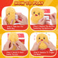 Dalycro Positive Nuggets Plush with Sound, Funny Stuffed Doll Toy for Teens and Women Cute Chicken Plush Gift for Birthdays Hall