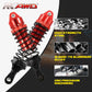 Front Rear Shock Absorber for 1/10 Slash Shocks,4PCS Aluminum Assembled RC Shock Damper for 1/10 4x4 4WD 2WD Rustler Stampede Ba