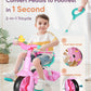 KRIDDO 2 in 1 Kids Tricycles Age 18 Month to 3 Years, EVA Wheels Upgraded, Gift, Trikes for Toddlers 2 to 3 Year Old with Push H