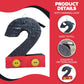 Apinata4U Black & Red Number Two Pinata With Yellow Buttons, Second Themed Birthday Party Supplies And Decorations, Anniversary Celebrations Pinata, Kids Second Birthday Gift, 20 X 16 X 4 Inches