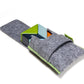 6 Piece Tegu Pocket Pouch Prism Magnetic Wooden Block Set, Nelson