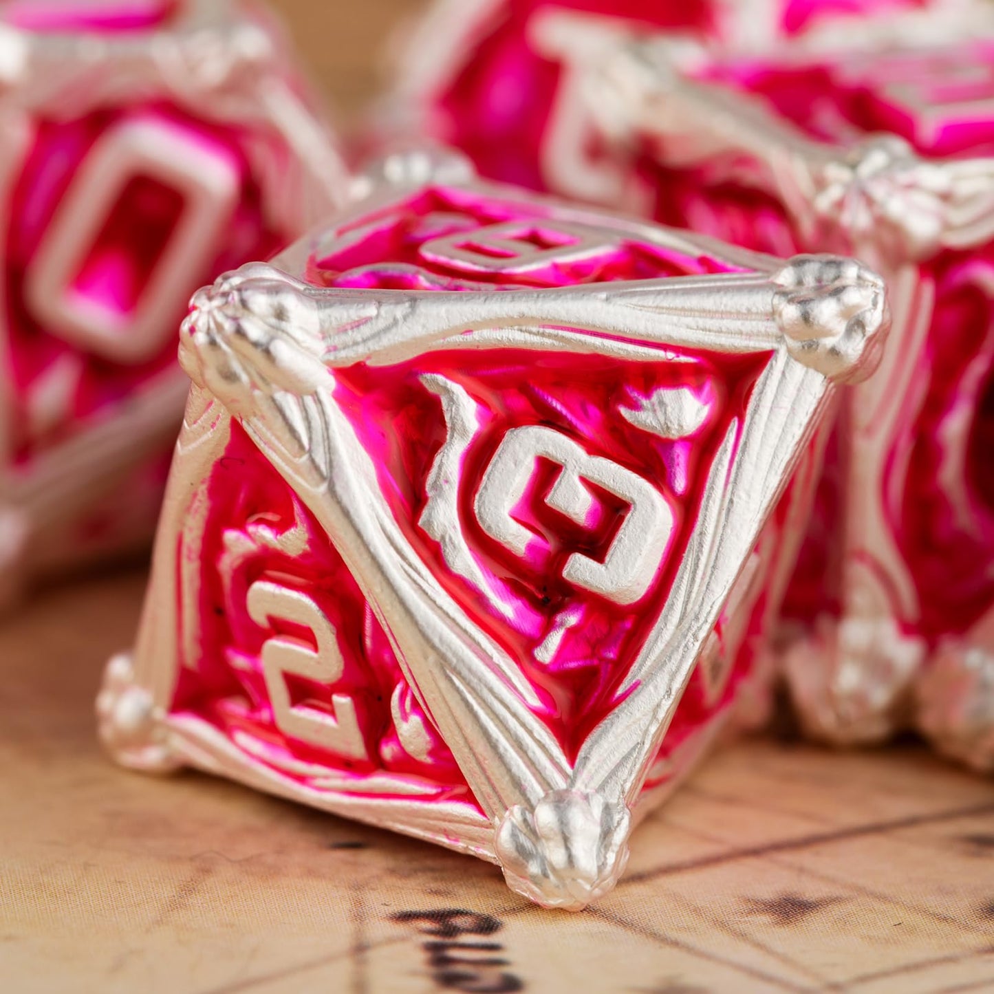 Surpass DND dice Set Metal dice Set MTG dice Set Metal RPG dice Set Role Playing Metal Dice Polyhedral Dice Dungeon DND Dragon d