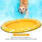 Pet Soft Dog Float Raft - Inflatable Dog Swimming Float For Summer (Bone Yellow)