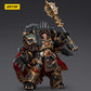 JOYTOY Warhammer 40k Sons of Horus Warmaster Horus 1/18 Action Figure, Black, 9.57 inches, Model QKZde-26BT-978