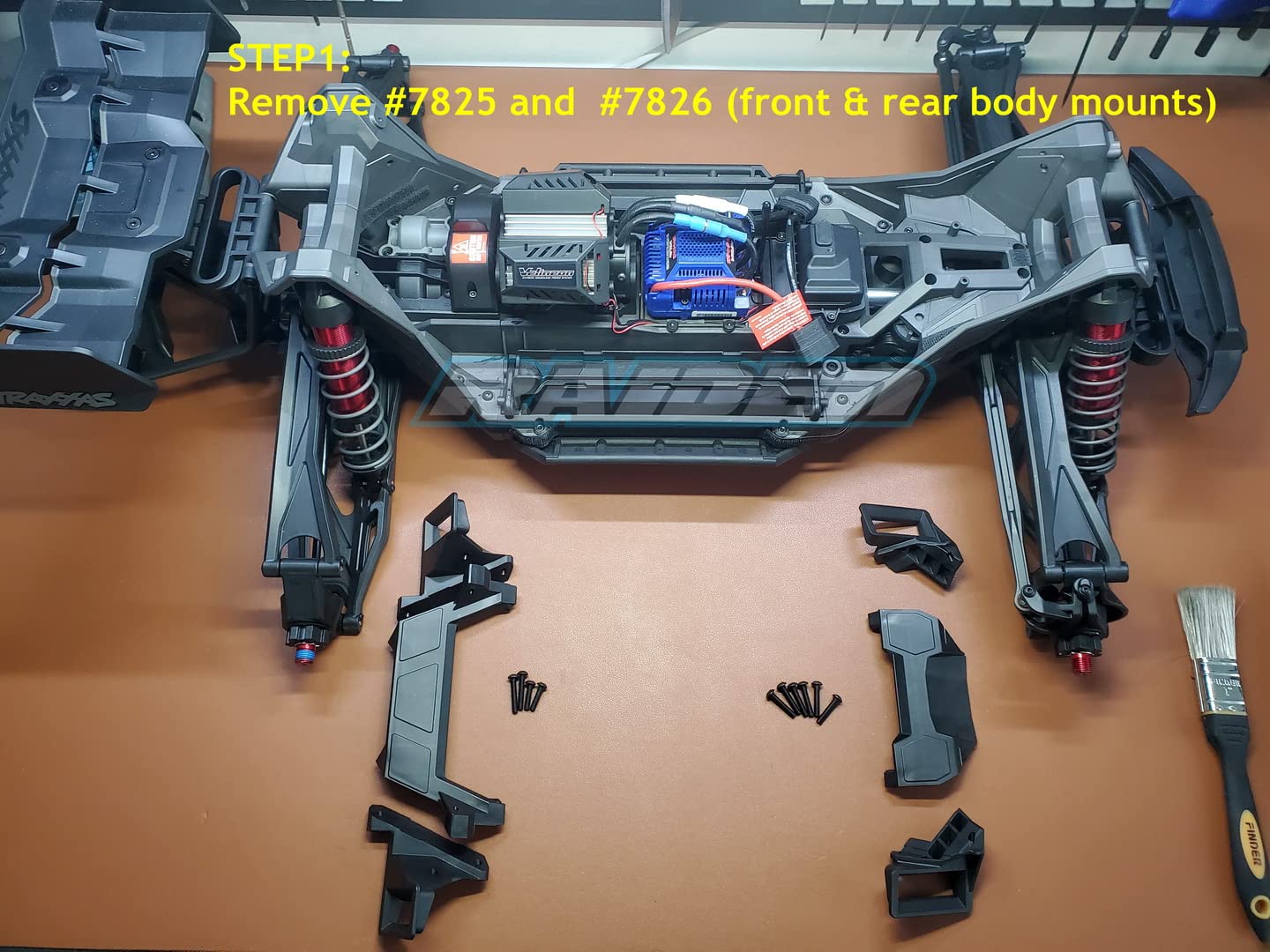Chassis Guard Dirt Dust Resist Cover For Traxxas 1/6 Xrt Monster Truck #78086-4 - Resist Rocks Mud Sands Snow Leaves