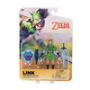 Nintendo Legend of Zelda 4 Link Figure with decorative replica blade and Shield