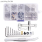 272Pcs Rc Screw Kit M1.4 Screws Hardware Fasteners Repair Tools For Axial Scx24 1/24 Scale Rc Crawler Accessories