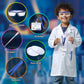 JOPSHEEN Kids Scientist Costume Lab Coat Pretend Play Scientist, Dress Up and Role Play Toys Gift for Boys Girls, with Goggles I