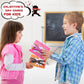 28 Packs Valentines Day Cards for Kids with Sticky Wall Climbing Men Ninja Set for Classroom,Valentines Gifts Exchange For Scho