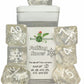 Happy Holi-Dice: Diffusion Falling Snow - Set Of 7 Game Dice W/ Arch'D4 And Symbols