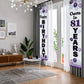 LASKYER Happy 81st Birthday Decorations,81st Purple Balloon Birthday Theme Door Hanging Banner Sign,81 Years Old Bday Party Supp