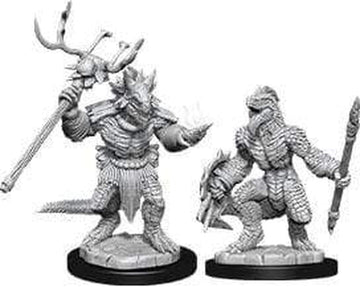 D&D Nolzurs Marvelous Miniatures - Lizardfolk & Lizardfolk Shaman