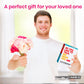 Chatterchance Couples: Conversation Card Games - Only Appropriate Questions - 80 Thought Provoking Fun Question Game Cards For Date Night, Valentines, Gifts For Couple - Perfect