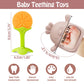 Teething Toys (5 Pack) - Tinabless Infant Teething Relief Toys&Teething Mitten Set, Food Grade Silicone Anti Dropping Wrist Hand