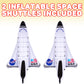 ArtCreativity Space Shuttle Inflates, Set of 2, 14 Inch Long, Outer Space Themed Party Decorations & Pretend Play Toys for Kids