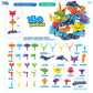 Kc Republic Ocean Reef 180Pcs Building Set, Stem Toy For Kids Age 3, 4, 5, 6, Interlocking Toy Building Block